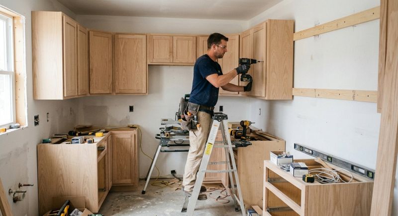 Cupboard Installation in Lafayette, IN
