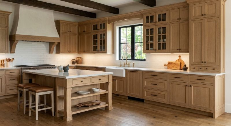 Kitchen Island Construction in Bloomington, IN