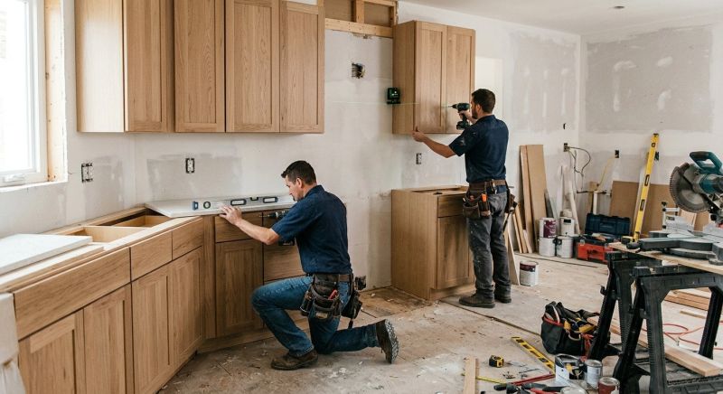 New Cabinets Installation in Bloomington, IN