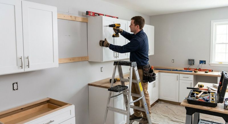 New Cabinets Installation in Muncie, IN
