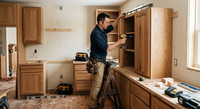 Rustic Cabinets Installation in Terre Haute, IN